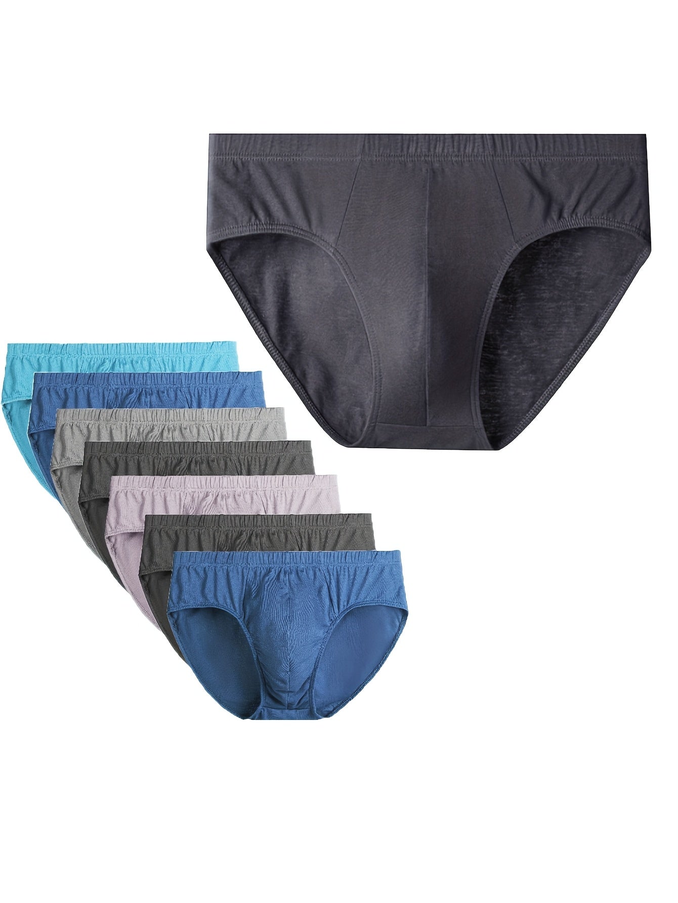 Men's Everyday Briefs - Breathable All-Season Multipack
