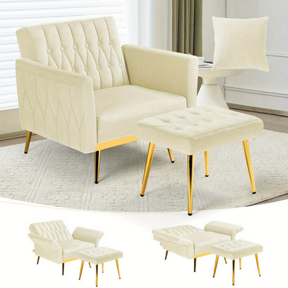 Accent Chair shown in the BEIGE option