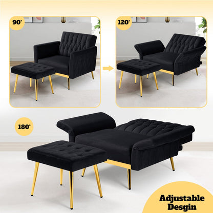 31.5-Inch Upholstered Accent Chair, Bedroom Reading Chair for Living Room detail image - detail view 11