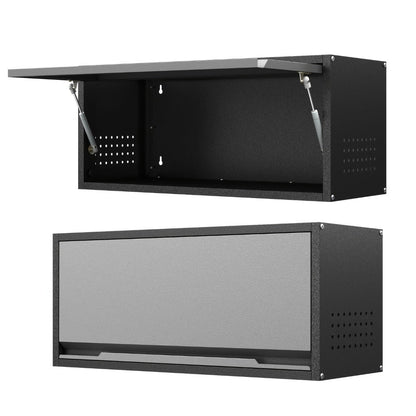 31.5-Inch Wall-Mounted Wall Storage Cabinet for Kitchen and Garage detail image - detail view 4