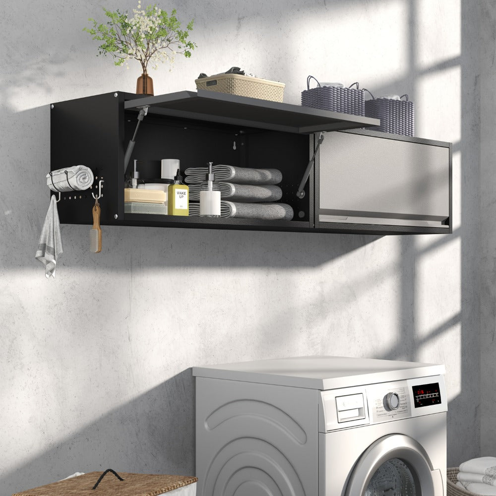 31.5-Inch Wall-Mounted Wall Storage Cabinet for Kitchen and Garage detail image - detail view 7