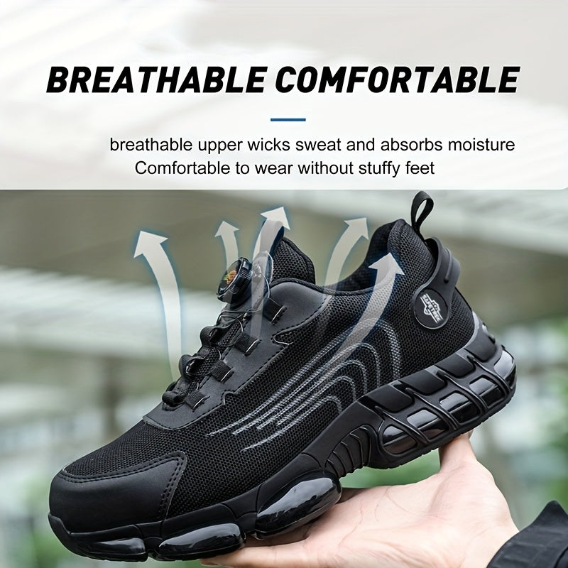 Men's Work & Safety Shoes - Puncture Resistant & Lightweight Design