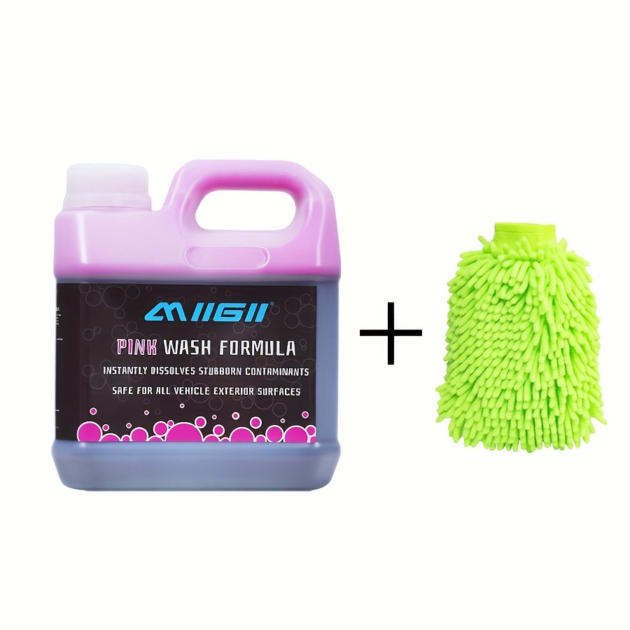Foaming Car Wash Cleaner High Foam Auto Detailing Shampoo Soap for Vehicle Paint Care, Powerful Formula Penetrates and Breaks Down Tree Sap, Bird Droppings & Tough Stains, Works on RVs, Trucks, Cars & More, Available in 10.14oz, 16.91oz, and 33.81oz
