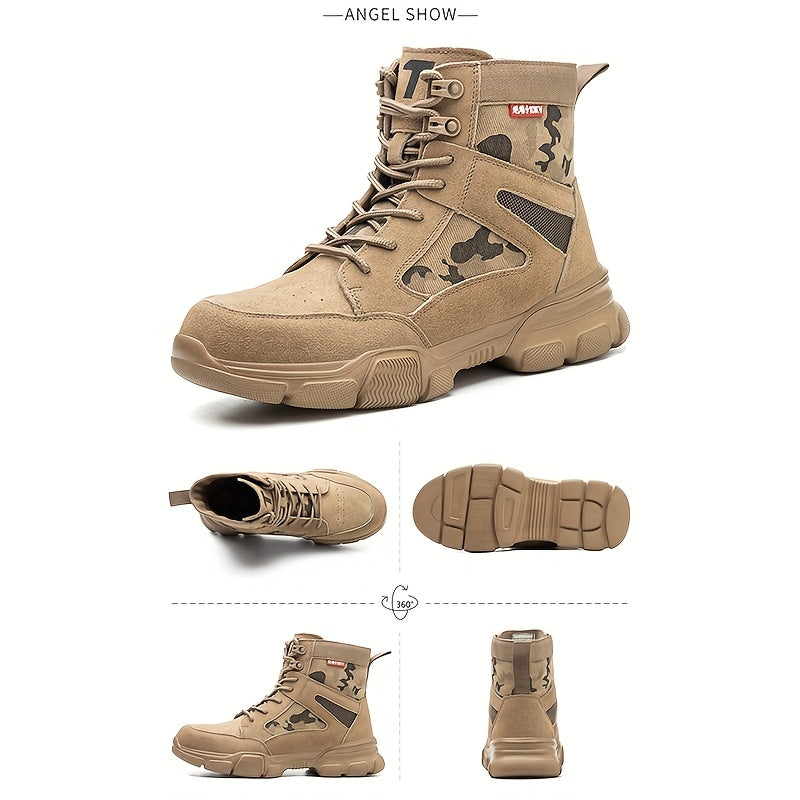 Men's Work & Safety Shoes - Breathable Mesh for Everyday Wear 170661