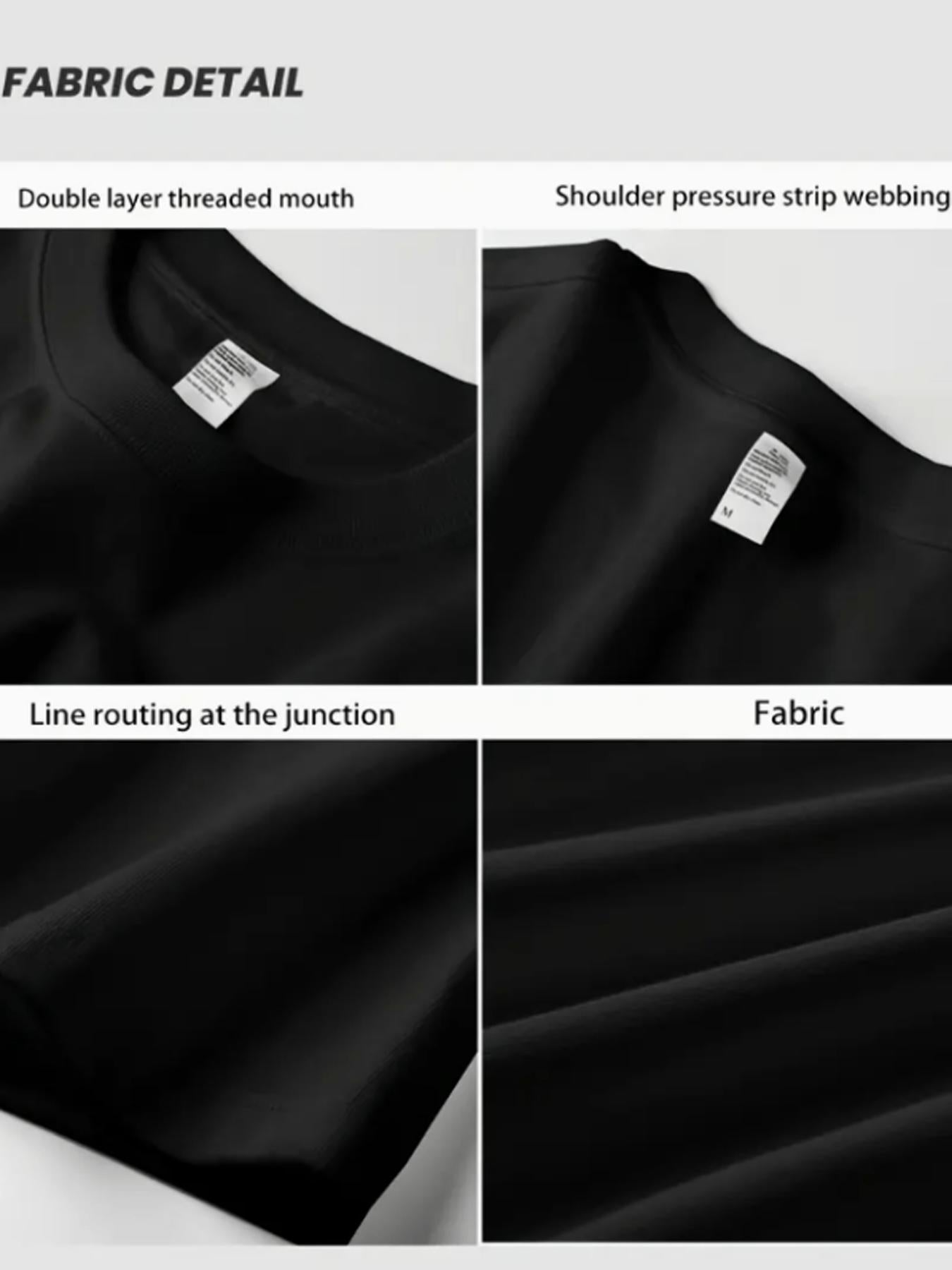 Men's Performance T-Shirt - Crew Neck Short Sleeve Everyday Style 498213