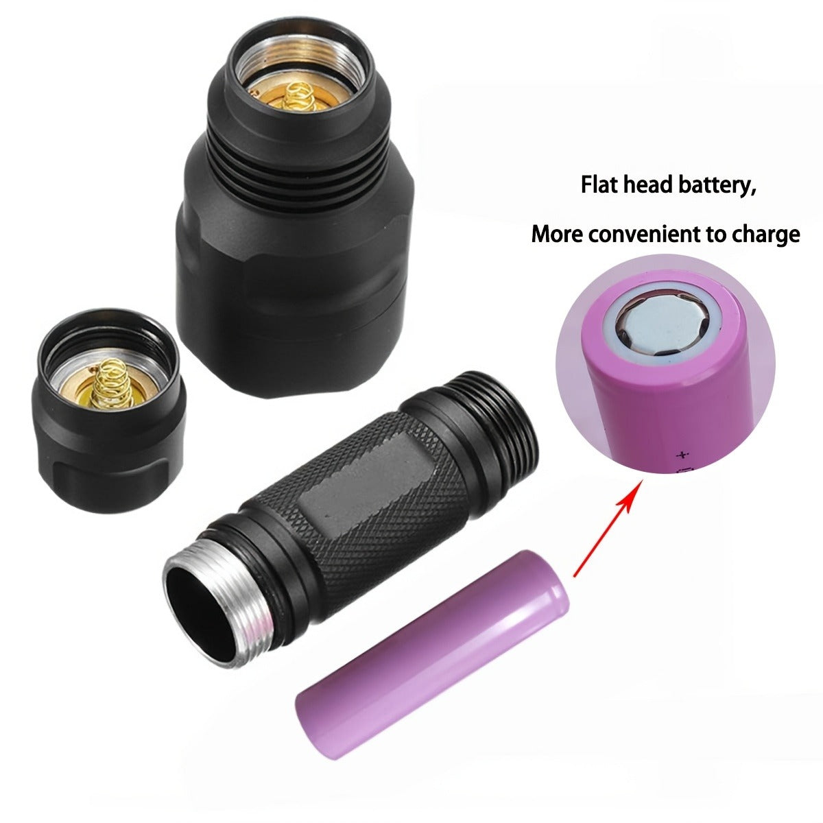 Night Hunting Flashlight with Remote Control Switch – 350 Yards High Power Green Red White Light, 18650 Rechargeable, Multiple Mounts for Hunting, Fishing, Camping & Beekeeping, Best Gift for Men