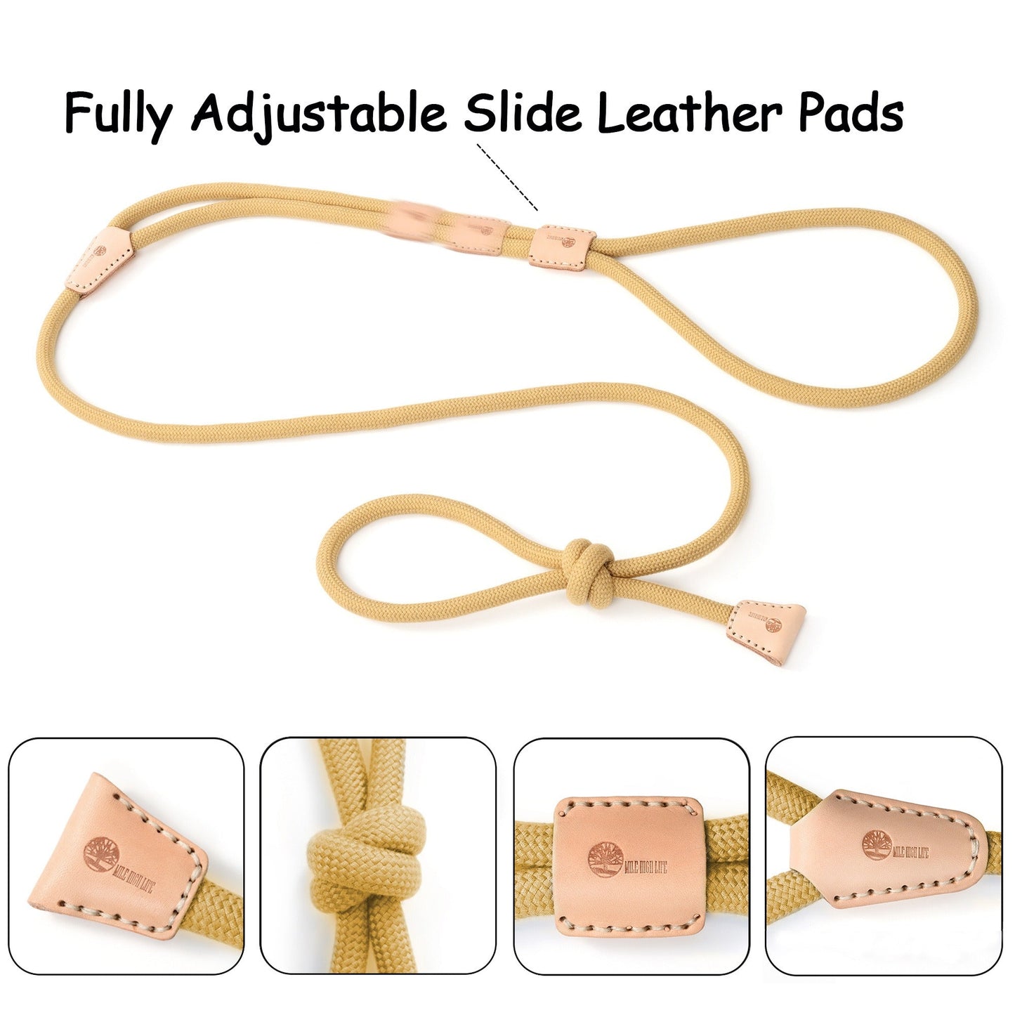 Dog Slip Leash and Harness 2-in-1 Rope Lead - No Pull All-in-One Training Leash for Puppies & Small Dogs, Adjustable Slip Lead with Soft Rope, Secure Control for Walking & Training