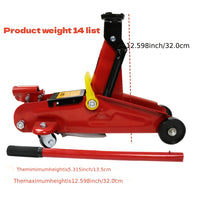 2 tons [heightened and thickened]