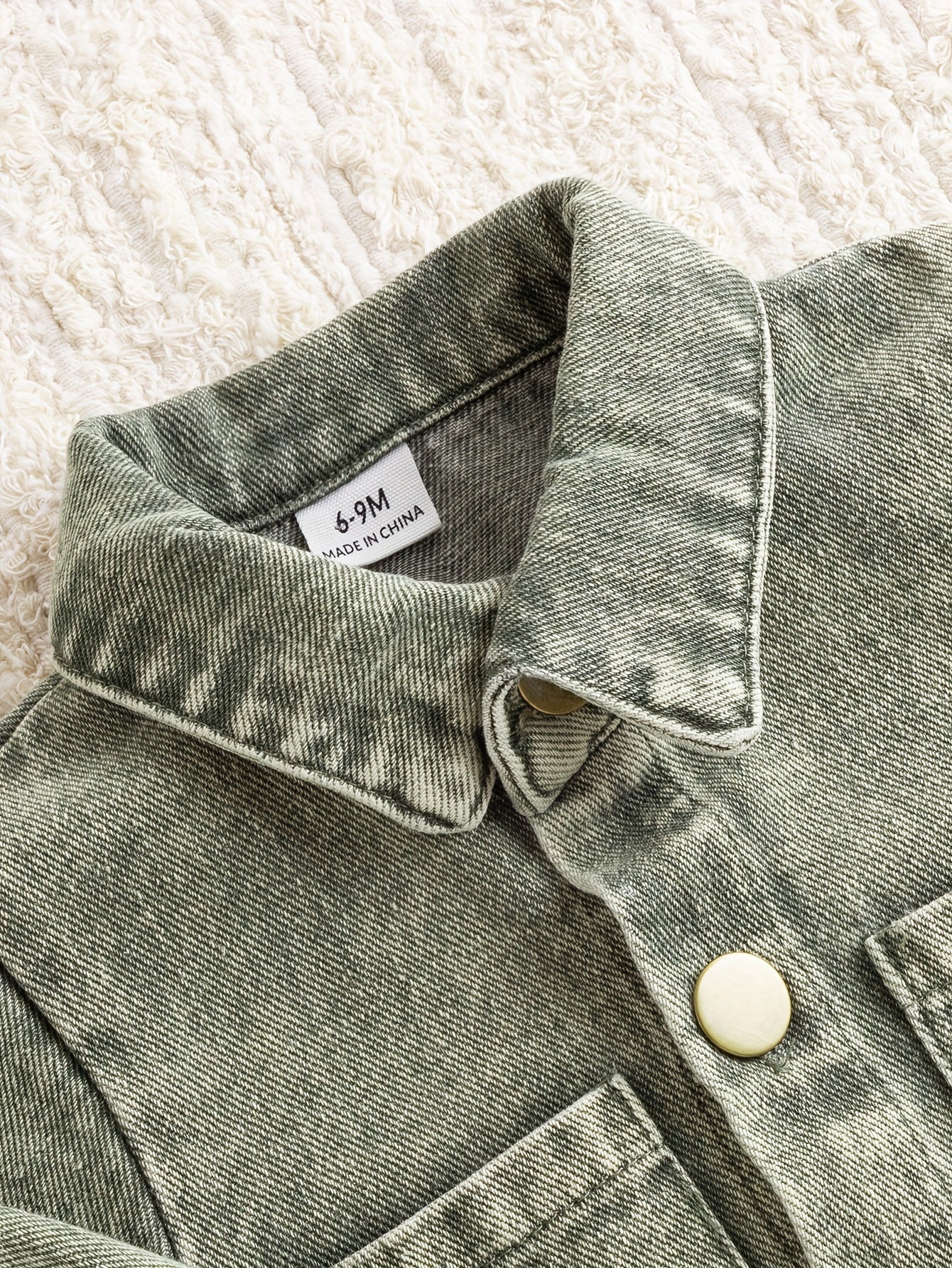 Baby Girls' Denim Jacket & Pants Set - 2-Piece
