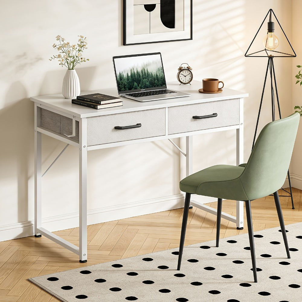 32-Inch Computer Desk with Storage Drawers and Multiple Color Options detail image - detail view 13