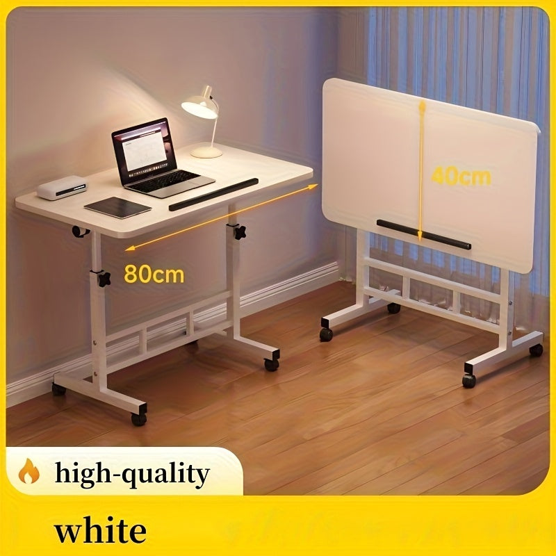 Standing Desk shown in the Creamy-white option