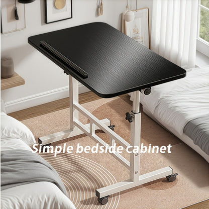 32-Inch Foldable Standing Desk with Adjustable Height and Rolling Wheels for Home Office detail image - detail view 4