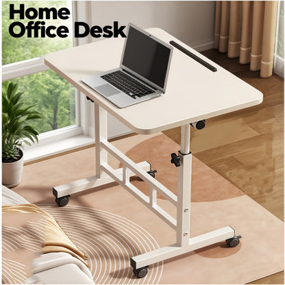 32-Inch Foldable Standing Desk with Adjustable Height and Rolling Wheels for Home Office detail image - detail view 6