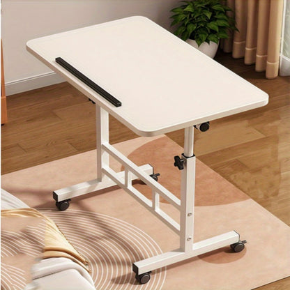 32-Inch Foldable Standing Desk with Adjustable Height and Rolling Wheels for Home Office detail image - detail view 9