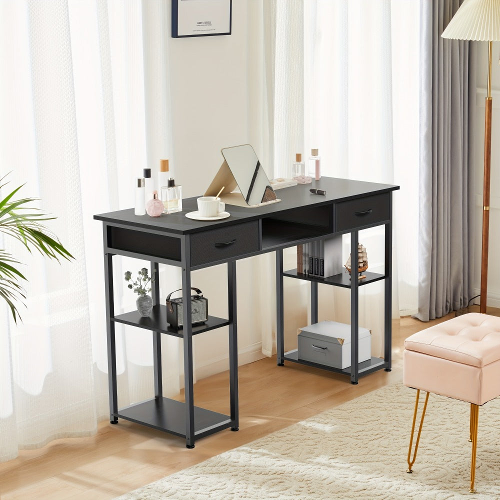 32-Inch Metal Computer Desk, Writing and Study Desk for Work, Display, and Everyday Use detail image - detail view 14