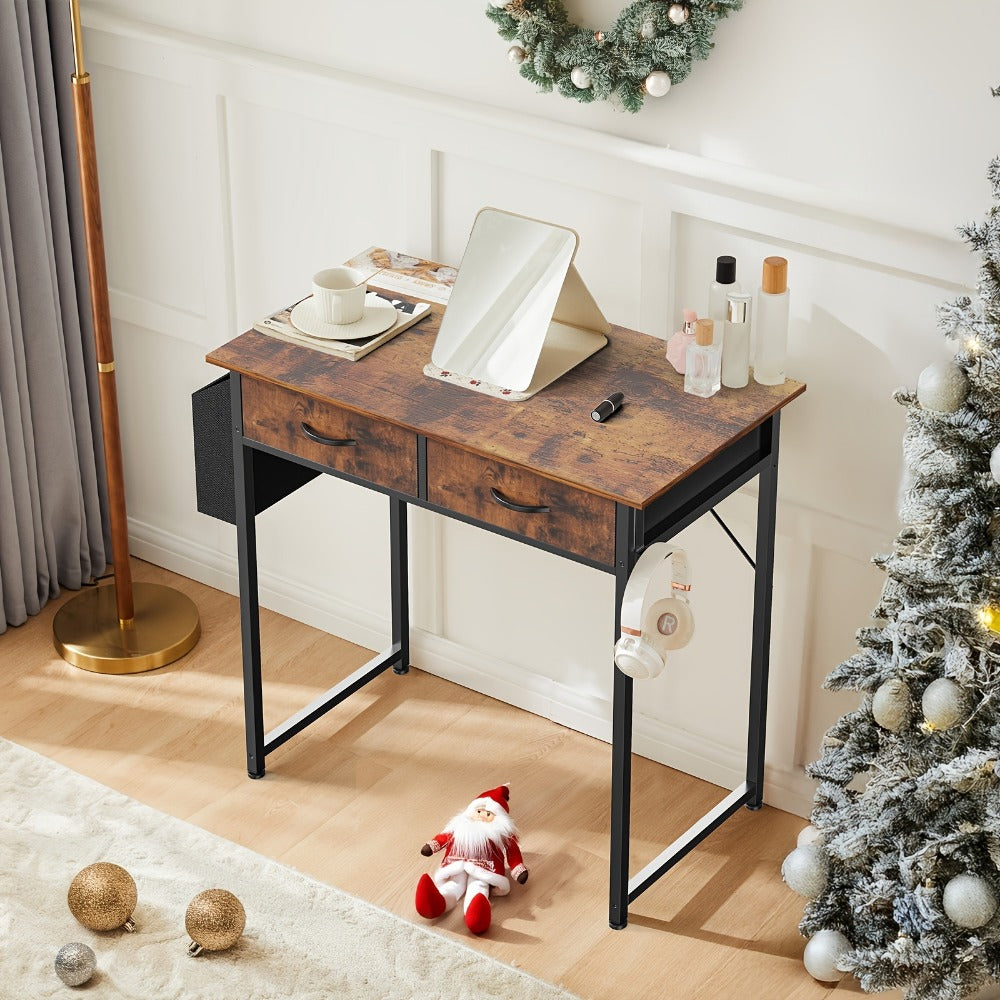 32-Inch Metal Computer Desk, Writing and Study Desk for Work, Display, and Everyday Use detail image - detail view 15