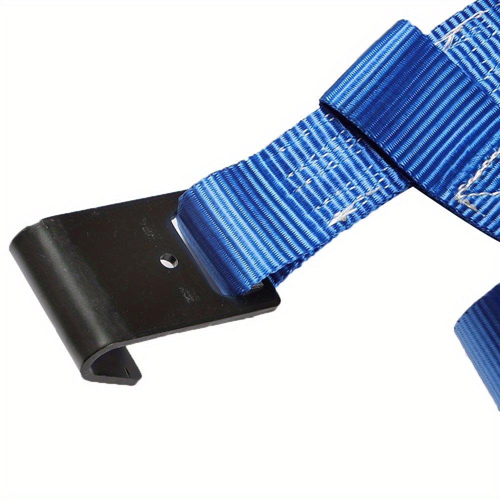 2pcs Blue Tire Strap 14 to 17 Inch Strap And 1 Handbag Replacement for SUV Light Truck 10, 000 Lbs Break Strength