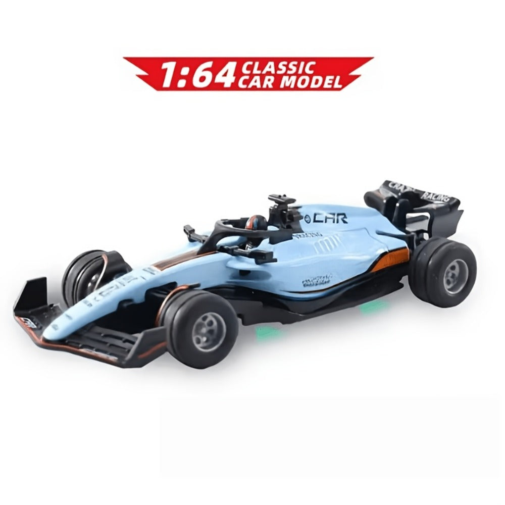 Mini RC Racing Car 1:64 Scale 2.4G Alloy Die-Cast 4WD Drift Toy Car with Lights & Adjustable Speed – Indoor Outdoor RC Car for Boys | Collection Gift Set | Best Birthday Christmas Party Toy