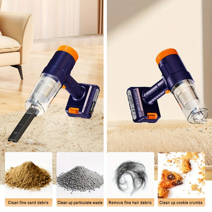 Mini Handheld Cordless Vacuum Cleaner USB Rechargeable with Crevice Tool - 4Kpa Suction One-Click Dust Cup Empty for Home, Furniture, Pet Hair & Hard-to-Reach Areas, Lightweight Portable, Multiple Colors