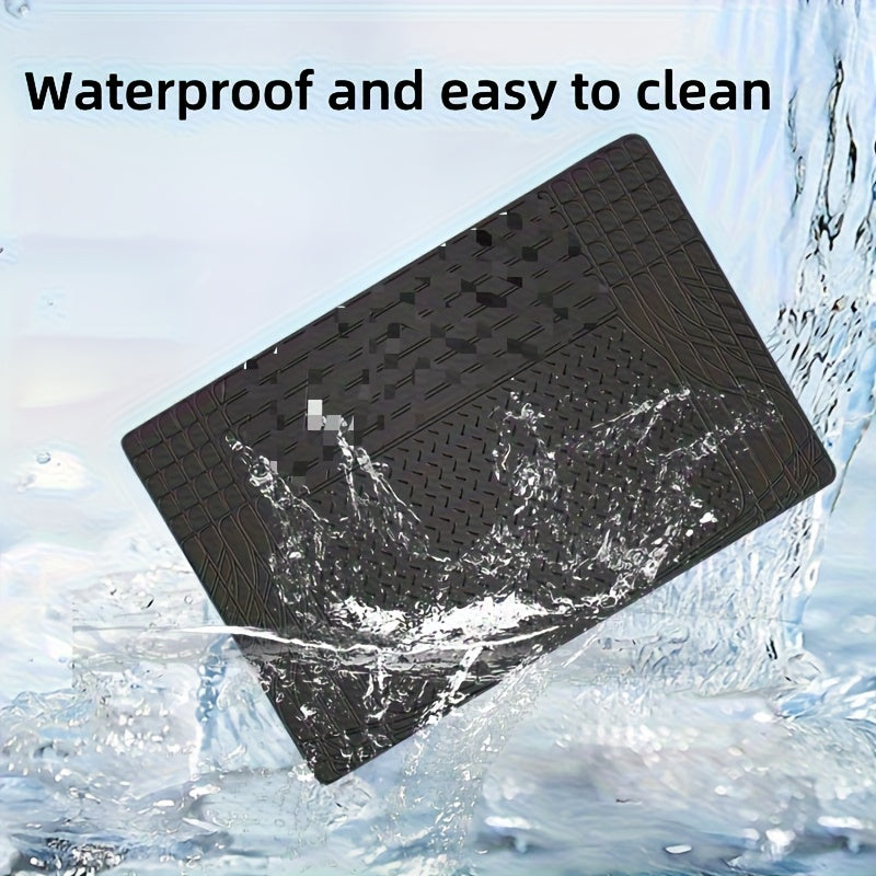 Large Size Car Trunk Cargo Mat, 47 X 32 Inches, Waterproof And Non-Slip, Can Be Cut, for SUV, Sedan And Van Car Cargo Mat Additions