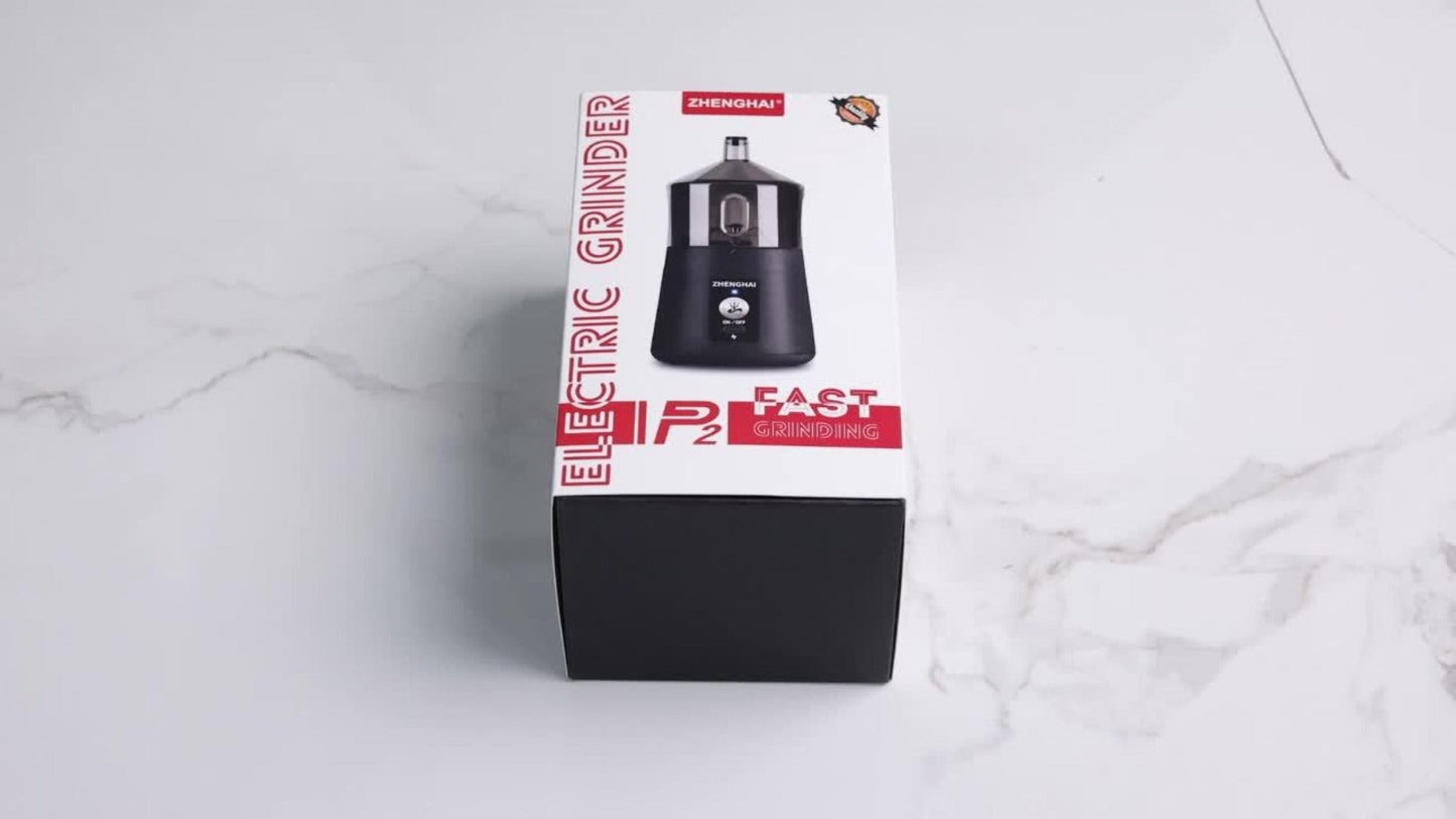 Electric Herb Grinder 150W USB-C Rechargeable - Dual Mode Pulse & Auto, Fast Grinding Dry Spices & Herbs, Compact Portable with Cleaning Brush | 6 Colors