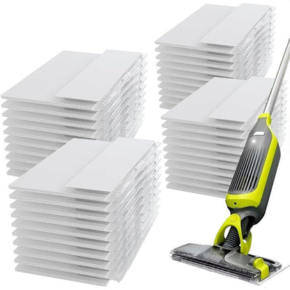 Shark VACMOP Replacement Pads Compatible with VM252 VM200 VM190 VM250 VM251 VM200C VM252C QM250 VC205 Cordless Hard Floor Vacuum Mop Disposable Pad Refills 10 20 30 40 Pack Value