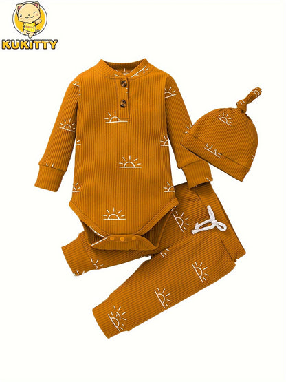 Baby Boys Outfit Set - Long Sleeve