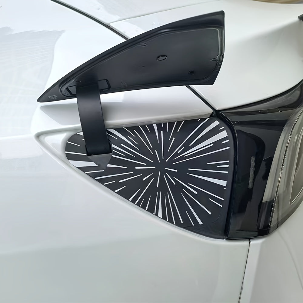 Suitable for Tesla Model 3 Highland/Model Y Juniper/Premium/Performance 2025-2026 Automotive Charging Port Protective Cover, Automotive Charging Port Protective Accessories, Non-destructive Installation Without Deformation