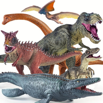 Jumbo Dinosaur Toys Set of 6 – Realistic Large Dinosaur Figures for Kids, Dino World Playset for Boys & Girls Ages 3+, Birthday & Christmas Gift