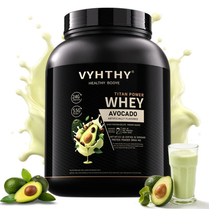Whey Protein Powder Isolated & Hydrolyzed Blend with BCAAs – Low Carb Sports Nutrition Shake for Women, Strawberry Blueberry Vanilla Flavors