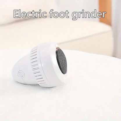 Callus Remover for Feet Electric Automatic Foot Grinder Rechargeable Dead Skin Exfoliator Pedicure Machine Foot File Scrubber for Cracked Heels Rough Skin Home Salon Use White