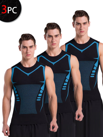 Men's American Flag Performance Shirt - Sleeveless 015717