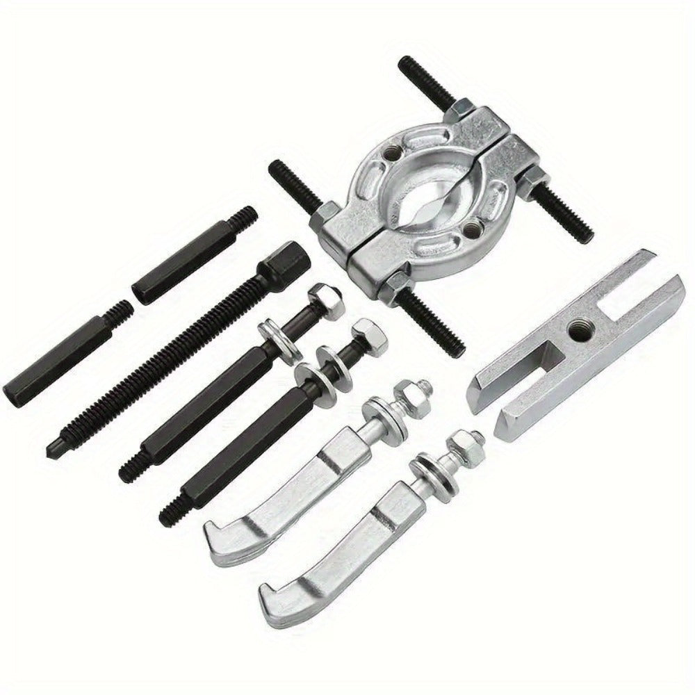 Bearing Puller Set 9-Piece - Gearbox Bearing Removal Tool Kit for Automotive & Mechanical Repair, Internal External Bearing Extractor, Professional Car Repair Tool for Transmission & Wheel Bearings