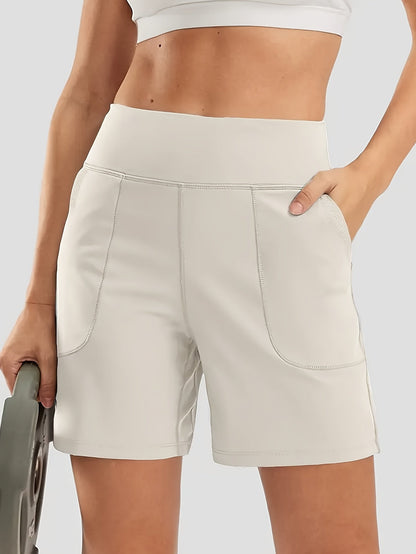 Women's Black Knit High-Waist Shorts - product view 13