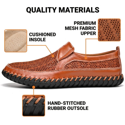 Men's Loafers & Slip-Ons - Breathable Comfort & Lightweight Design