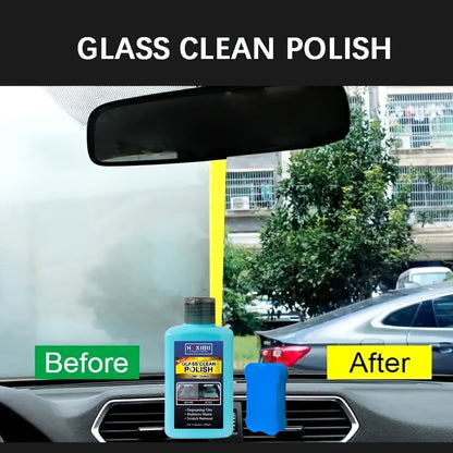 Car Glass Oil Film Remover Paste – Windshield Cleaner & Glass Restorer Cream, Removes Coatings for Auto & Home