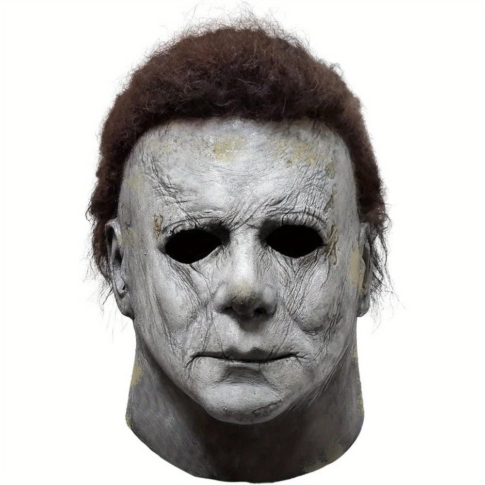 Scary Halloween Mask for Adults – Original Realistic Horror Full Face Mask for Cosplay, Prom, Haunted House & Halloween Party Costume, Maximum Scare Factor, Great Horror Gift