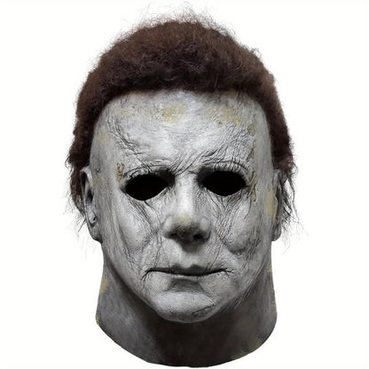 Scary Halloween Mask for Adults – Original Realistic Horror Full Face Mask for Cosplay, Prom, Haunted House & Halloween Party Costume, Maximum Scare Factor, Great Horror Gift