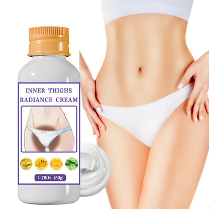 Dark Spot Brightening Cream with Vitamin C & Niacinamide – Hyaluronic Acid Moisturizer for Inner Thighs, Underarms & Intimate Areas | Hypoallergenic Tone-Correcting Body Cream for All Skin Types, 50g