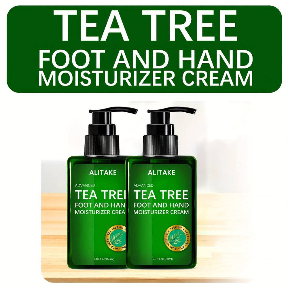 Botanical Foot & Hand Lotion 150ml with Natural Plant Extracts | Deep Hydrating Moisturizer for Dry Cracked Heels & Rough Hands | Non-Greasy Fast-Absorbing Daily Skin Repair for Women Men All Skin Types