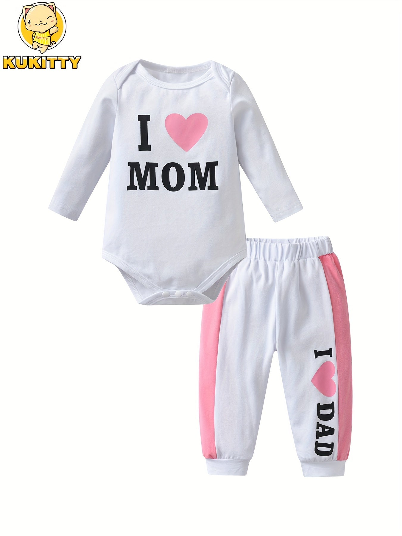 Baby Girl Casual Outfit Set - Everyday 9109