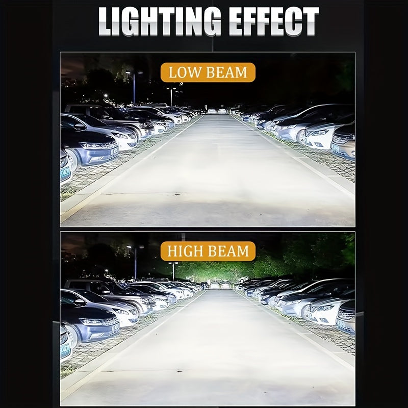 2pcs H1 LED Bulbs, H7 LED Bulbs, H4 LED Bulbs, H11 HB3 9005 Bulbs, HB4 9006 Bulbs, HIR2 Bulbs. Perfect for Car Enthusiasts As A Gift to Enhance Nighttime Driving Safety. Upgraded with 30, 000 Lumens, 350 Watts, Automatic Headlights, 12V, 6500K.