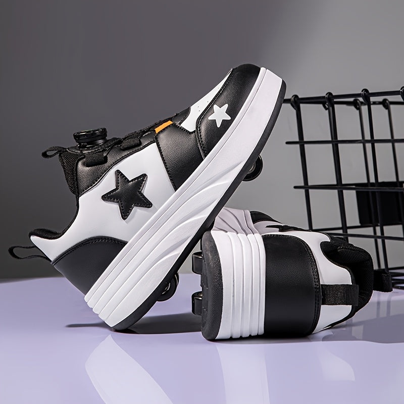 Boys Roller Shoes - Breathable Mesh 537893