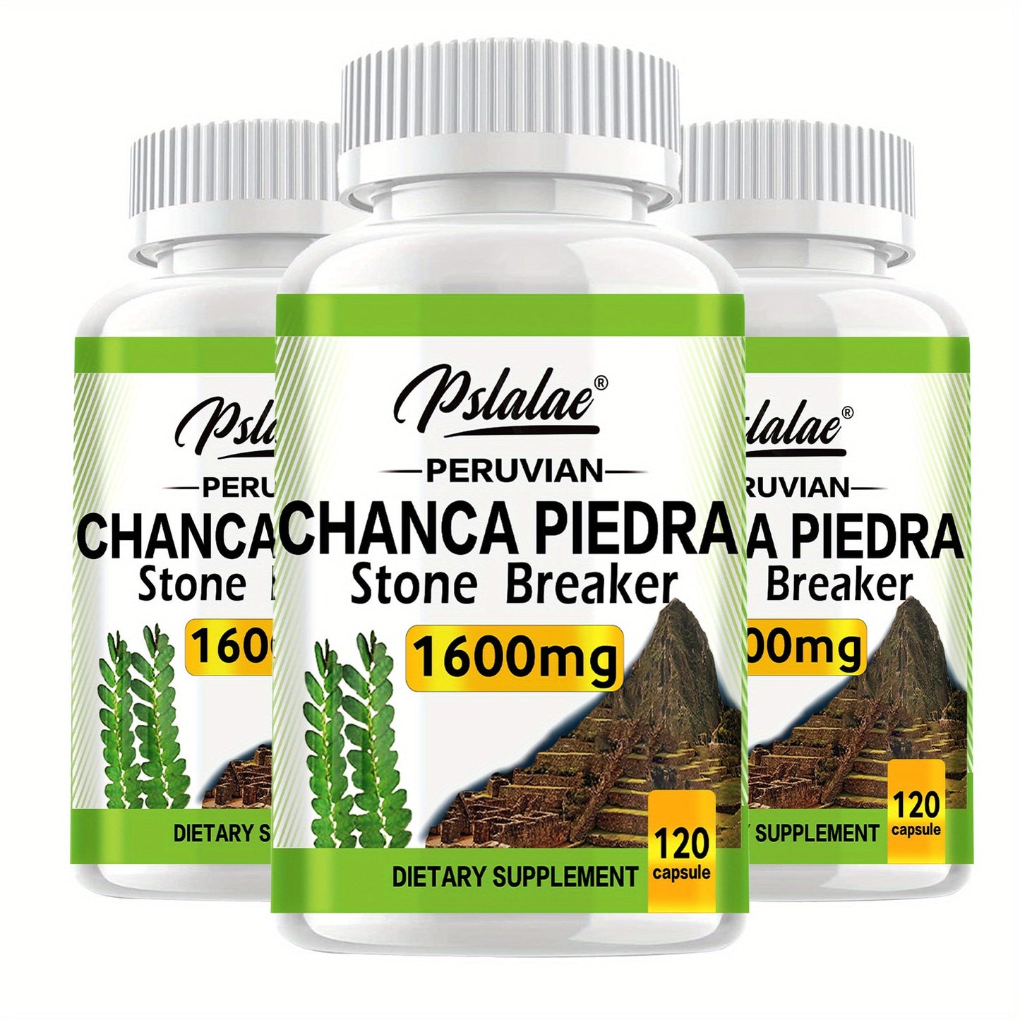Chanca Piedra Capsules for Liver & Kidney Health – 120 Capsules Natural Urinary Tract Support Supplement, Stone Breaker Herb for Detox & Cleanse, Daily Wellness Formula