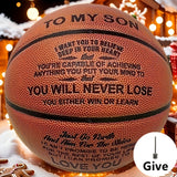 To My Son Happy Edition brown