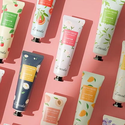 Hand Cream Gift Set 10pcs – Scented Shea Butter Mini Travel Size Moisturizer, Non-Greasy Fast-Absorbing Formula for Dry & Cracked Hands, Perfect Holiday & Mother's Day Gift