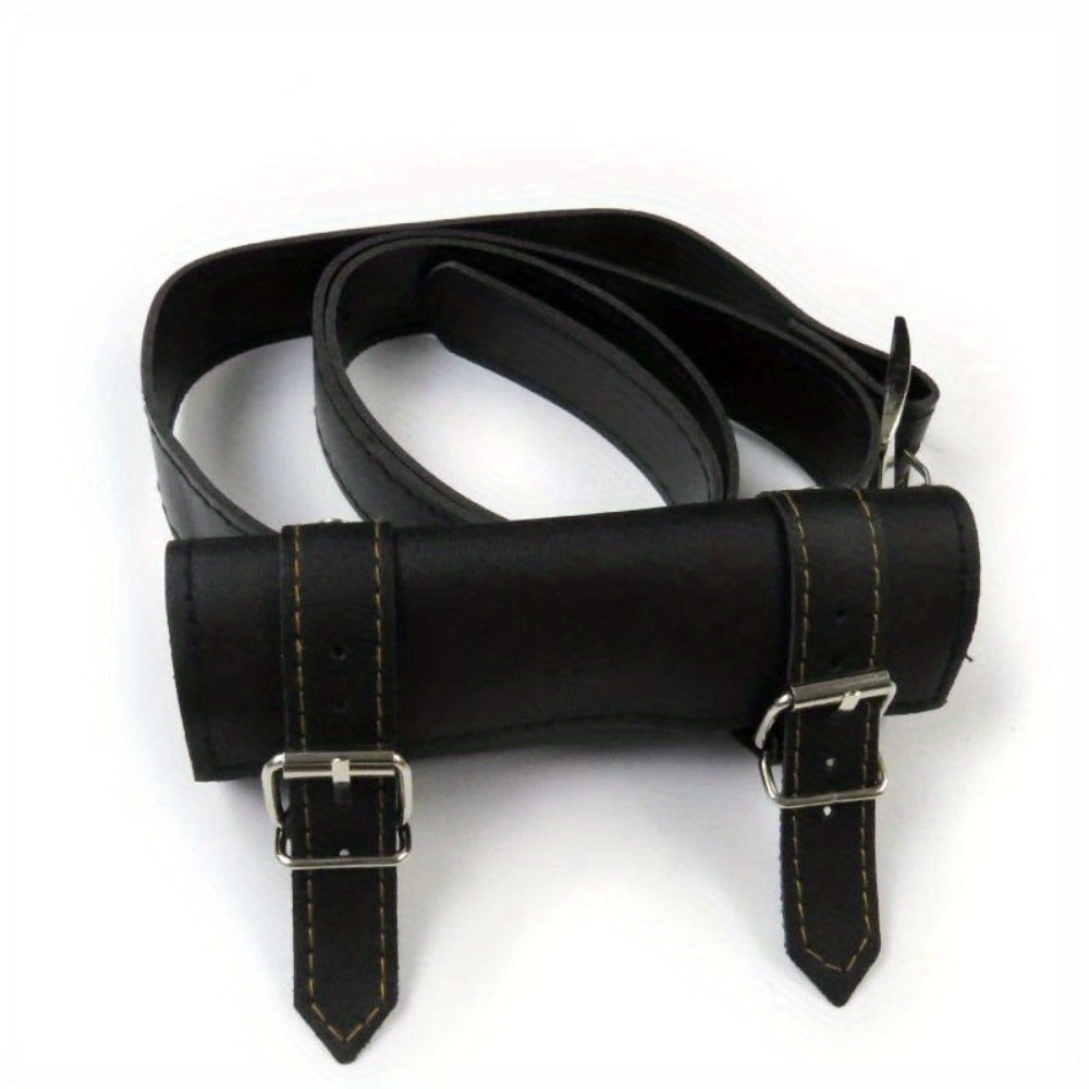 Samurai Sword Belt Holder – Japanese Katana Waist Holster for Anime Cosplay, Medieval Costume Prop, Real-Size Sabre Sleeve Carrier for Adults, Black & White