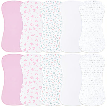 Burp Cloth - 10-pack Cloths Washcloths Rags