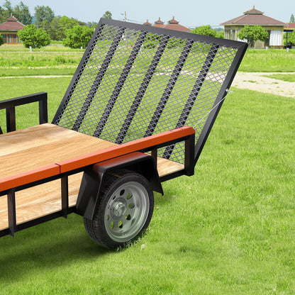 VEVOR TrailTailgate er Lift Assist, Max 180 lbs Load Capacity, Compatible with Open Utility Trailer Tailgate and Ramp, with 10 to 24 Inches Heights Side Rail and 4 to 6 Feet Height Tail Gate or Ramp