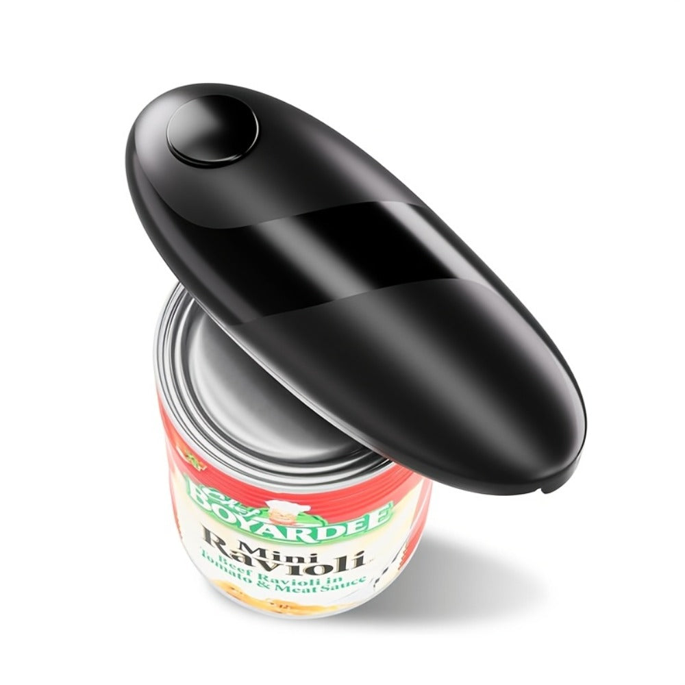 Electric Can Opener One-Touch Automatic – Safe Smooth Edge, Hands-Free Magnetic Lid Lift, Easy Open for Seniors & Arthritis, Universal Fit, Perfect Holiday Gift